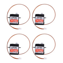 4X AFRC D1302  1.7G Large Torque  Digital Servo JST Connector for RC Model Drone Airplane Helicopter