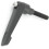 M6 x 25mm Thread Clamping Lever Adjustable Handle Black 1