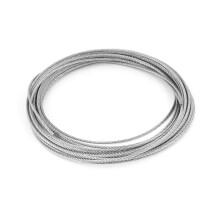 a13092700ux1059 2.5 mm Diameter 7x7 10M Long Flexible Stainless Steel Wire Cable for Grinder