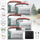 400mAh Lithium Battery 5x 3.7V Replacement Battery with Charging Cable Portable 1