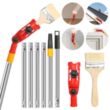1.7M Paint Brush Extender Paint Roller Extension Pole Extendable 180Â Adjustable