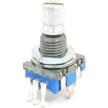 360 Degree 20 Detents 5Pin Digital Rotary Encoder Momentary Switch