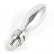 a13112800ux0213 Hand Wheel 12 mm Male Thread Diameter Chrome Plated Metal Revolving Handle