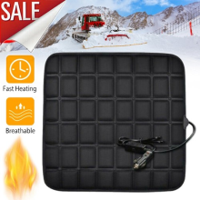 12V Heated Car Seat Pad Heated Seat Cushion Winter Warmer Nonslip Cover Warm Hot