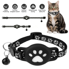 Waterproof Cat Tracking GPS Tracker Collar Anti Lost Pet Locator For iOS/Android