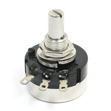 Wire Wound Linear Variable Rotary Potentiometer, RV24YN20S 50K Ohm B50K