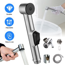 Handheld Toilet Bidet Sprayer Bathroom Shower Tap Head Adapter Water Spray Kit
