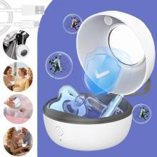 Baby Pacifier UV Sanitizer Portable Brace Sterilizer 3 Minute Sterilization New