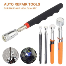 5 PCS Pro Telescopic Magnetic Pick Up Tool With LED Light Stainless Steel Tube