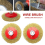 3PC Rotary Steel Wire Brush Drill Polishing Wheel Set Tool For Rust Removal 4.5" 1