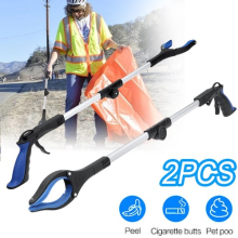 NEW Long Reach Litter Picker Adjustable Rubbish Pick Up Grabber Tool Heavy Duty