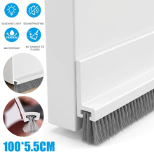 Draught Excluder Brush Seal 1M Weather Stripping Self-Adhesive Universal Durable