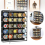 UK Challenge Coin Display Case Hangable Wall Display Case Displaying 45 Badges . 1