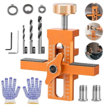 Metal Cabinet Door Jig Woodworking Drill Guide Template For Cupboard Wardrobe UK