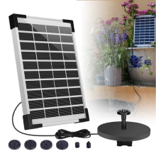 Solar Water Pump Fountain Garden Pond Bird Bath Fish Tank Outdoor Feature Kits