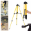 Telescopic Laser Level Tripod Adjustable Tripod Telescoping Pole for Buildings 1