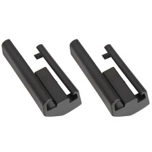 2X Right Front Car Rail Trim Cover Sliding Track Bonnet for 5 Series F10 2010-2013 7 Series F02 2009-2013