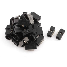 36pcs 2x5 Pin Straight Box Header Connector IDC Male Sockets 2.54mm