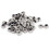 M3 x 0.5mm 304 Stainless Steel Nylon Insert Hex Lock Nuts 50pcs 1