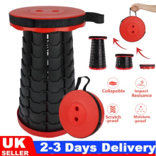 180kg Folding Stool Portable Telescopic Chair Travel Fishing Camping Collapsible