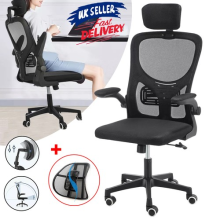 Mesh Office Chair Ergonomic 360Â Swivel Lift Computer Desk Adjustable Height UK
