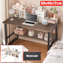 Home Office Study Desk Computer Desk Writing Desk Table Workstation & Book Shelf