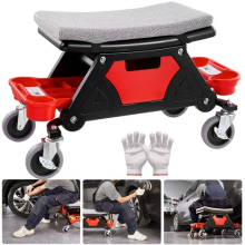 Mechanic Creeper Mobile Work Chair Workshop Garage Stool Repair Trolley Seat UK
