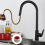 Kitchen Sink Mixer Taps Pull Out Spout Spray Single Lever Modern Mono Taps UK 1