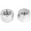 M18 x 2.5mm 304 Stainless Steel Self-Locking Nylon Insert Hex Lock Nuts 2pcs 1