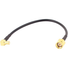 MCX-JW Male to SMA-J Male RG174 Coaxial Cable Pigtail 15cm