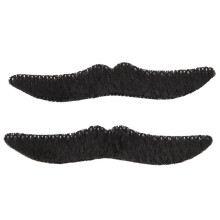120 Pack Self Adhesive Assorted Fake Moustache / Mustache Set Fancy Dress Party Birthday Stylish