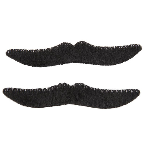 120  Fausses Moustaches Auto-Adhesives/pour le Bal Costumee