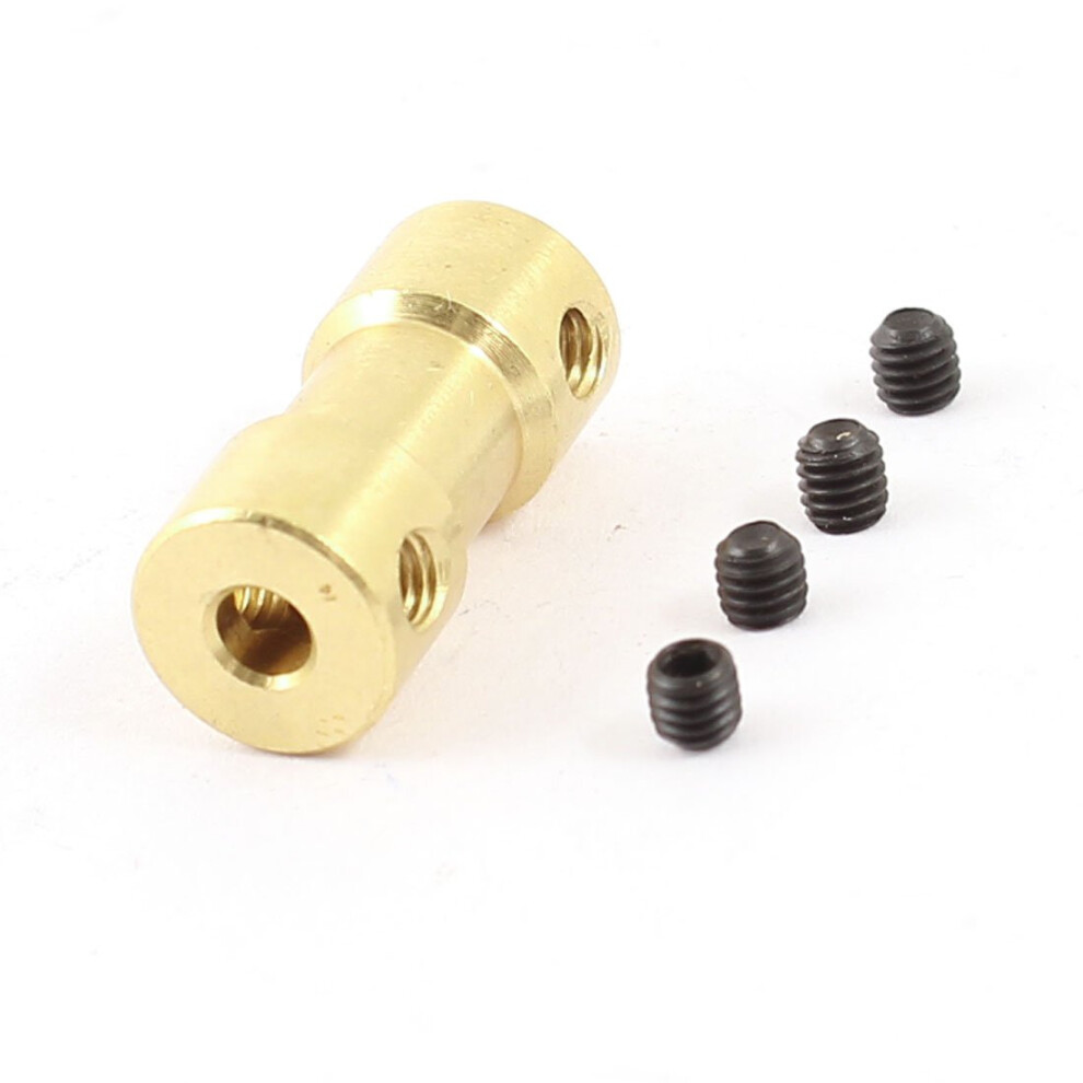 Photos - Other Toys a14062000ux0827 RC Airplane 3.17mm to 2mm Brass Motor Coupling Shaft Coupler Connector, Stainless Steel a14062000ux0827
