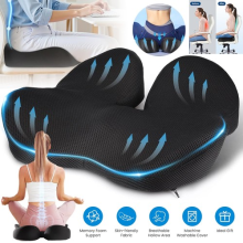 46x40x12cm Seat Cushion Chair Cushion Car Seat Cushion Memory Foam Large Durable