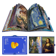 Puzzle Folder Organizer for 1000 Piece Puzzles 20 Sleeves Gift — puzzle storage case, poster portfolio case
