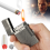 Refillable Jet Flame Lighter Windproof Blue Flame Metal Construction Ideal Gift 1