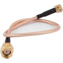 RP-SMA-J Female to MCX-JW Male RG316 Coaxial Cable Pigtail 20cm