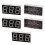 a15111200ux0534 Double Row 12 Pin 7 Segments 3 Digits LED Numeric Display Module, 5 Piece, Blue 1