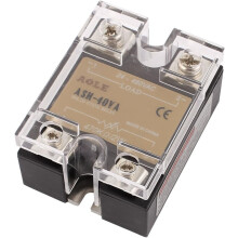 ASH-40VA 470Kohm 2W to 24-480VAC 40A Single Phase Solid State Relay Resistance Voltage Regulator