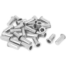 M6x23mm 304 Stainless Steel Straight Knurled Closed End Rivet Nut Fastener 30pcs