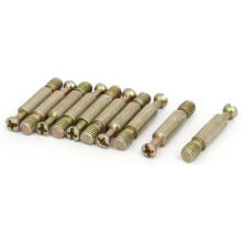 M6x35mm Phillips Head Furniture Connecting Fitting Dowels Screws 10pcs