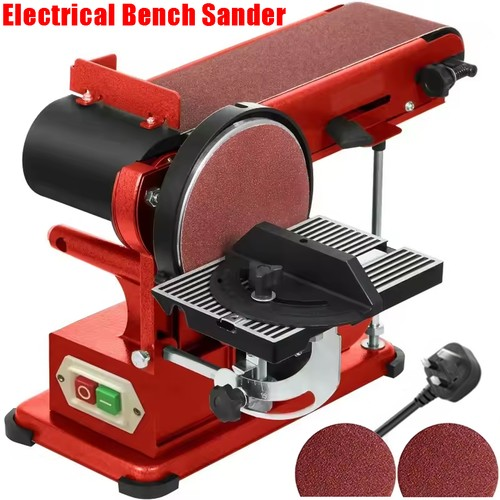 500W Belt Disc Sander Bench 390Mm Sander Sanding With Powerful Motor  Tool