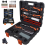 Wood Chisel Set 10 Pieces Woodworking Tools Sharpening Stone with Storage Box UK 1