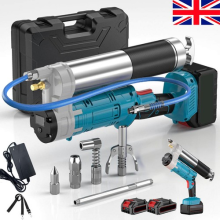 2-in-1 Grease Gun High-Efficiency 5.3 oz/min 12000 PSI Electric Grease Gun Kit