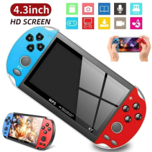 Retro Handheld Game Console 2000+ Games Video Games X7 4.3" Consoles 8GB Gifts
