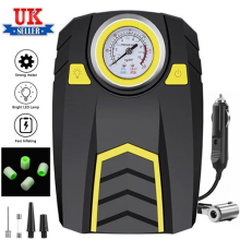 12V Electric Corded 150PSI Car Tyre Inflator Pump Portable Air Compressor Pump