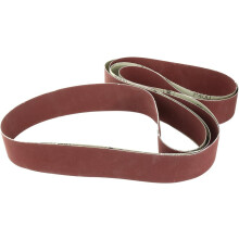 2-Inch x 72-Inch Aluminum Oxide Sanding Belt 400 Grits Sandpaper Flush Joint for Belt Sander 2pcs