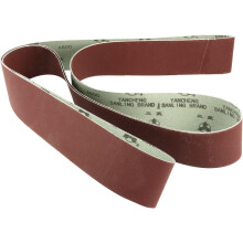 2-Inch x 72-Inch Aluminum Oxide Sanding Belt 600 Grits Sandpaper Flush Joint for Belt Sander 2pcs