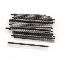 a15062900ux0353 40Pcs Pbc Mount 40P 2.54 mm Pitch Straight Single Row Male Header Connector Strip