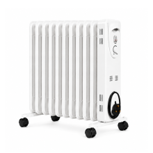 (Thermostat, 2.5kW) MYLEK Oil Filled Radiator - Thermostat